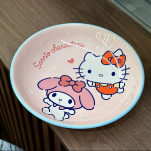 PLATO CERAMICA REDONDO 8" GATO