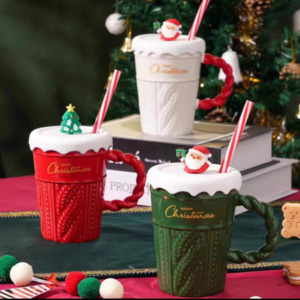 TAZA CERAMICA CON SORBETE NAVIDAD 2025080819715