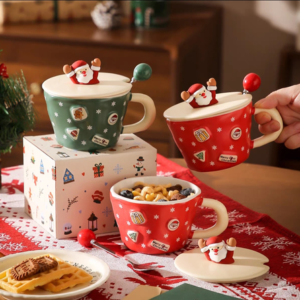 TAZA CERAMICA CON TAPA NAVIDAD 2025080819739