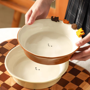 PLATO CERAMICA GATOS CON CARITA 2025080818114