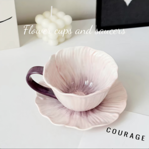 PLATO CERAMICA PARA TAZA FORMA FLOR 2025080821992 SOLO PLATO