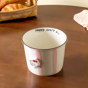 BOWL CERAMICA DE POPCHOCLO REDONDO ROSA