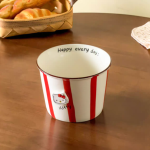 BOWL CERAMICA DE POPCHOCLO REDONDO ROJO 2025080820285