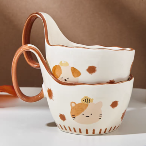 TAZA CERAMICA GATOS Y PERROS 2025080822593