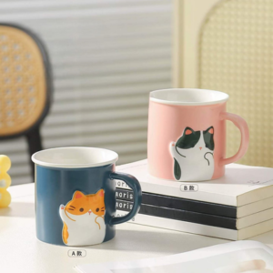 TAZA CERAMICA SIMPRE CON GATOS 2025080822760