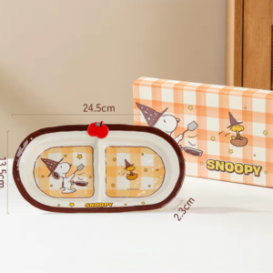 PLATO CERAMICA 10" CON DIVICIONES PERRITO MAGO 2025080819586