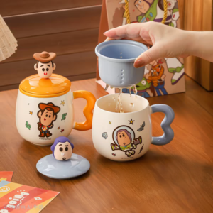 TAZA CERAMICA CON FILTRO AMIGOS
