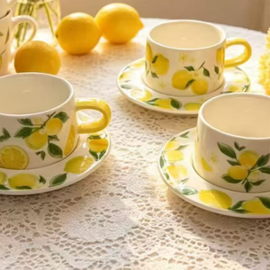 TAZA CERAMICA CON PLATO LIMÓN 2025080821879