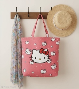 TOTE BAG DE COLORES GATO 32CM X 37CM
