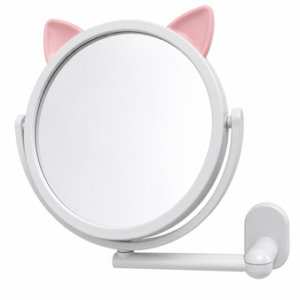 ESPEJO FORMA GATITO CON SOPORTE A6-3