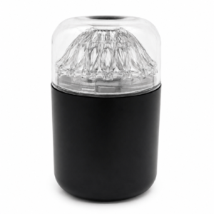 HUMIFICADOR ESFERA CRISTAL BASE NEGRO