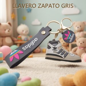 LLAVERO ZAPATO GRIS