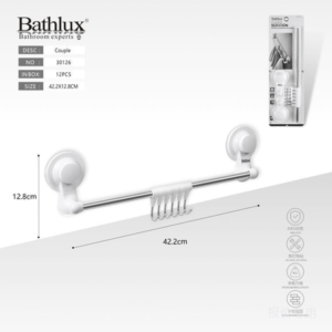 Gancho adhesivo de pared de alta resistencia de 6 AZ-C60041