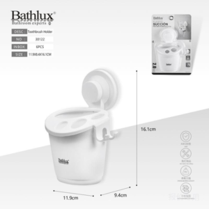 SOPORTE ADHESIVO PARA CEPILLO DE DIENTE AZ-C60001