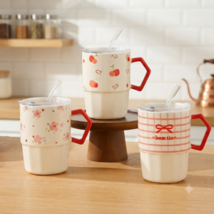 TAZA DISEÑO GIRL CON SORBETE AZ-B70008