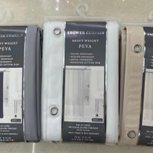CORTINA BAÑO LISO