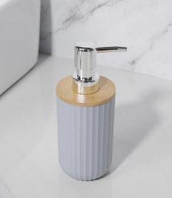 DISPENSADOR TRAMA PICO PLATEADO