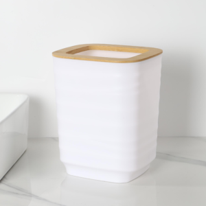 CESTO RELIEVE BORDE MADERA