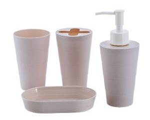SET: JABONERA, VASO, DISPENSER JABON LIQUIDO, PORT