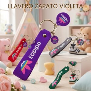 LLAVERO ZAPATO VIOLETA