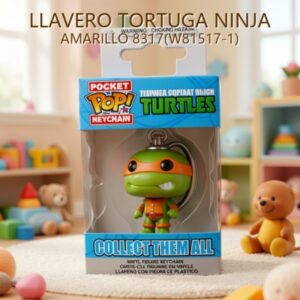 LLAVERO TORTUGA NINJA AMARILLO 8317(W81517-1)