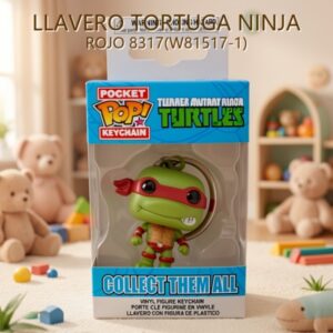 LLAVERO TORTUGA NINJA ROJO 8317(W81517-1)