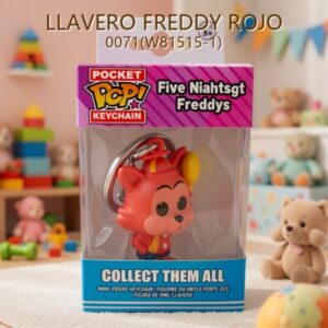 LLAVERO FREDDY ROJO  0071(W81515-1)