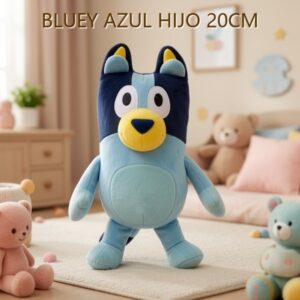 BLUEY AZUL HIJO 20CM