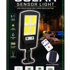 REFLECTOR SOLAR SENSOR Y CONTROL REMOTO