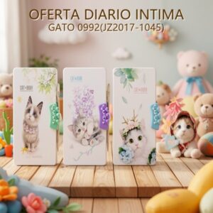 DIARIO INTIMA GATO 0992(JZ2017-1045) OFERTA FINAL!!!
