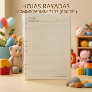 HOJAS RAYADAS 180MMX260MM 7707 (B50009)