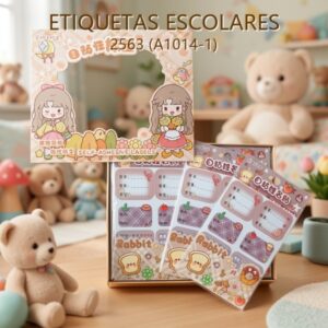 ETIQUETAS ESCOLARES 2563 (A1014-1)