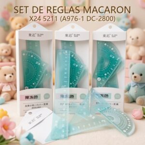 SET DE REGLAS MACARON X24 5211 (A976-1 DC-2800)