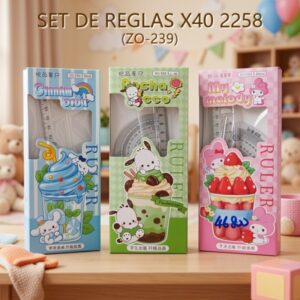 SET DE REGLAS X40 2258 (ZO-239)