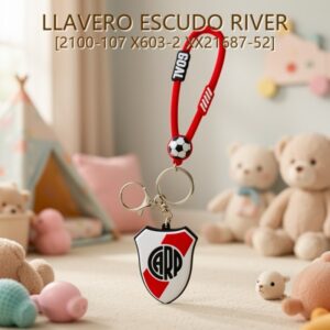 LLAVERO ESCUDO RIVER [2100-107 X603-2 XX21687-52]