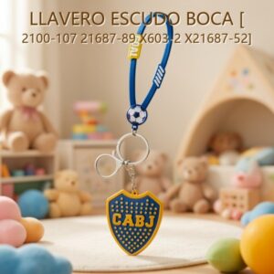 LLAVERO ESCUDO BOCA [ 2100-107 21687-89 X603-2 X21687-52]