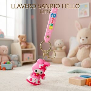 LLAVERO SANRIO HELLO KITTY