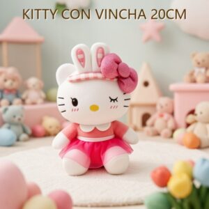 KITTY CON VINCHA 20CM