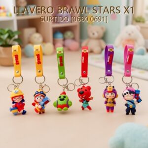 LLAVERO BRAWL STARS X1 SURTIDO [0680 0691]