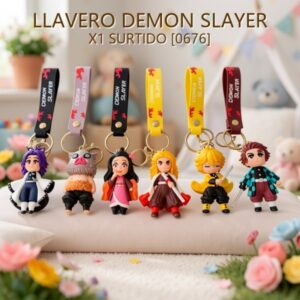 LLAVERO DEMON SLAYER X1 SURTIDO [0676]
