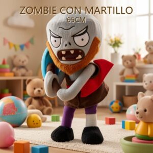 ZOMBIE CON MARTILLO 65CM