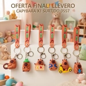 LLEVERO CAPYBARA X1 SURTIDO 0557