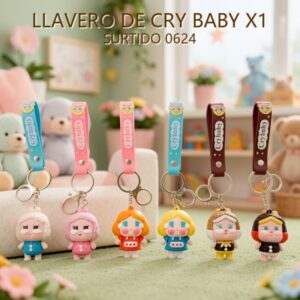 LLAVERO DE CRY BABY X1 SURTIDO 0624