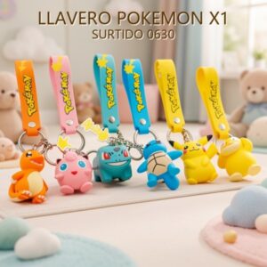 LLAVERO POKEMON X1 SURTIDO 0630