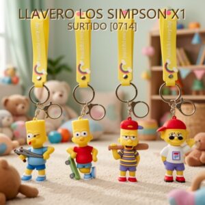 LLAVERO LOS SIMPSON X1 SURTIDO [0714]