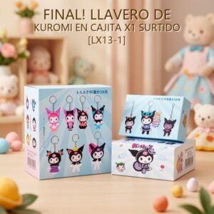LLAVERO DE KUROMI EN CAJITA X1 SURTIDO [LX13-1]
