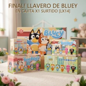 LLAVERO DE BLUEY EN CAJITA X1 SURTIDO [LX14]