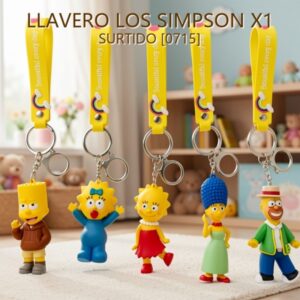 LLAVERO LOS SIMPSON X1 SURTIDO [0715]
