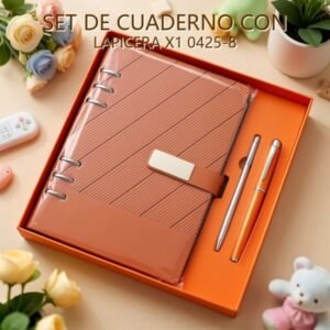 SET DE CUADERNO CON LAPICERA X1 0425-8