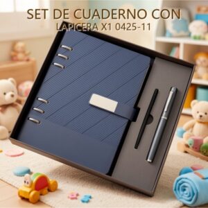 SET DE CUADERNO CON LAPICERA X1 0425-11